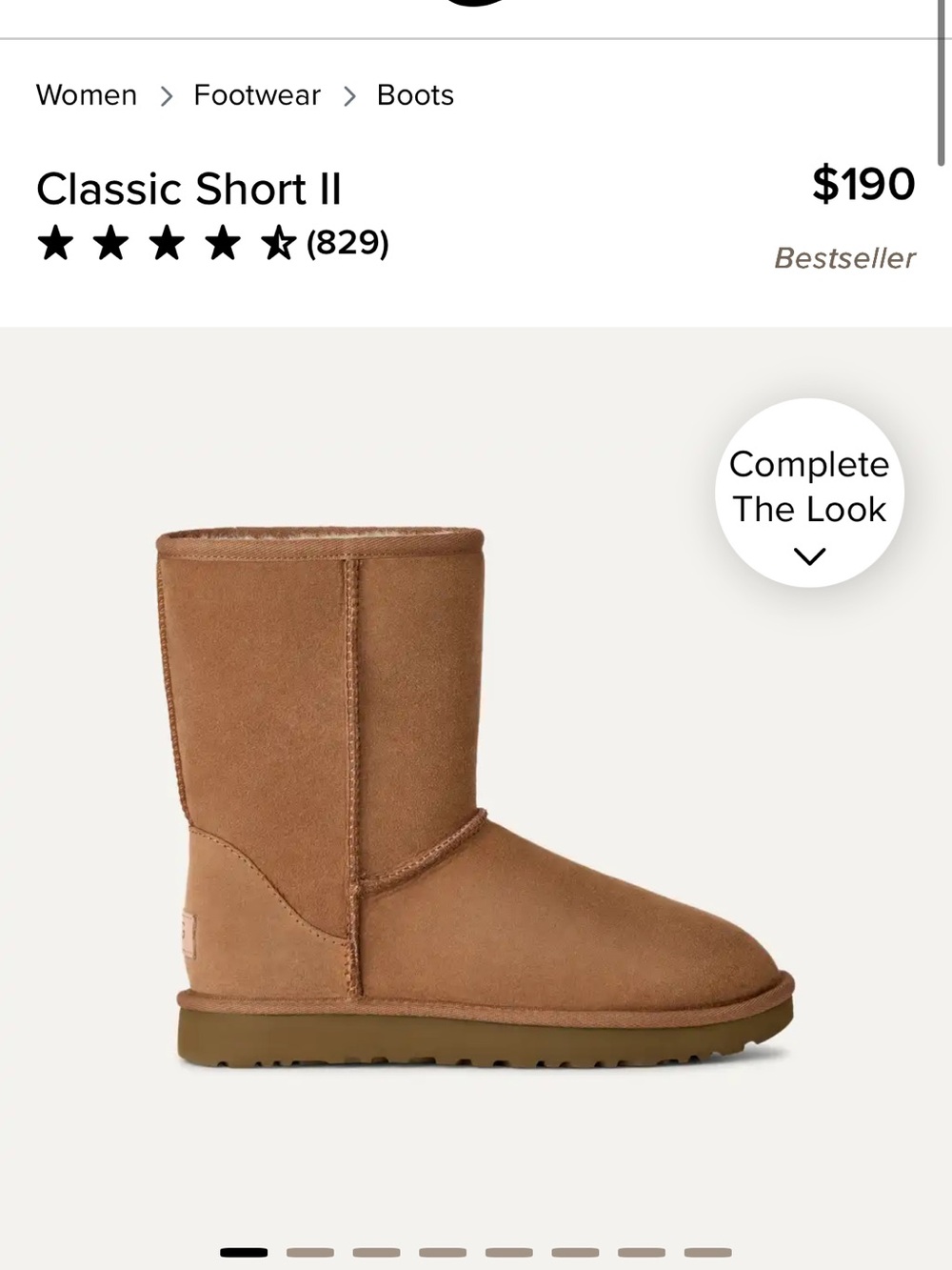 **Like new** UGG Classic Short Boots